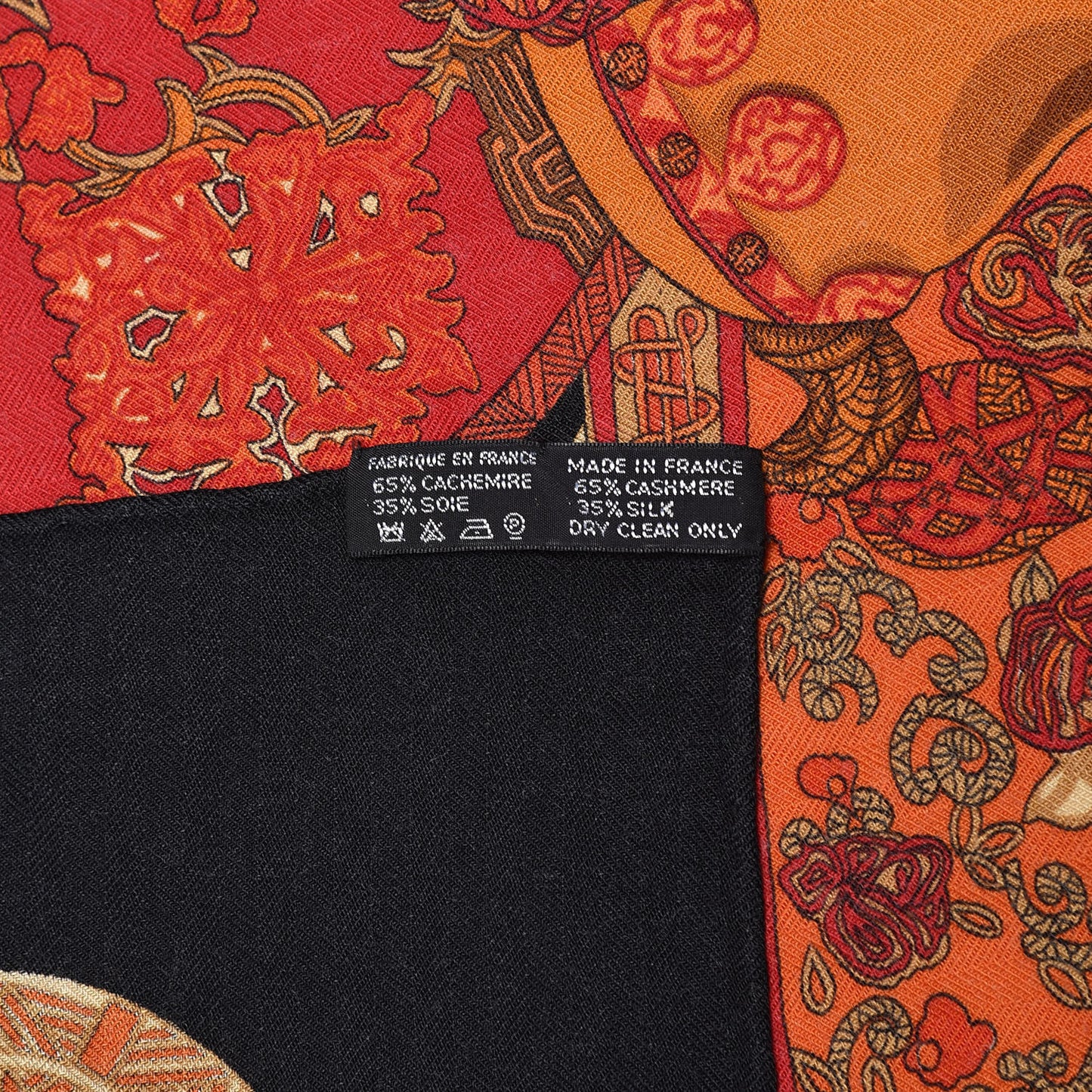 Cashmere Silk Art Des Steppes Scarf 90