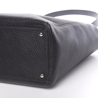 Chanel Deerskin Cerf Executive Shopper Tote Black 10 of 17