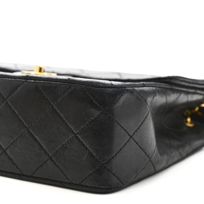 Chanel Lambskin Quilted Small Single Flap Black 11 of 14
