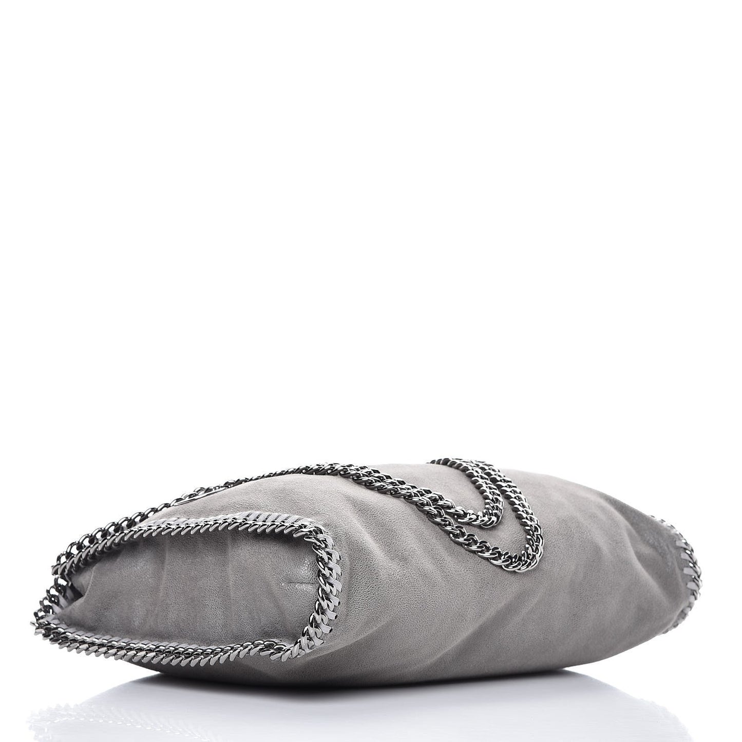 Shaggy Deer Small Falabella Tote Light Grey