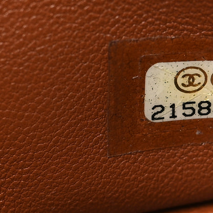 Chanel Lambskin Quilted Jumbo Double Flap Brown 7 of 12