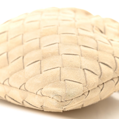 Bottega Veneta Suede Intrecciato Small Dustbag Ecru Gold 10 of 10