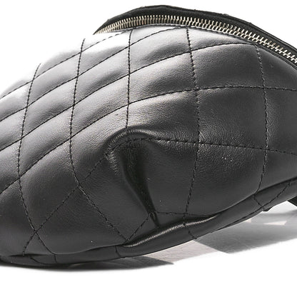 Chanel Calfskin Quilted Waist Belt Bag Black 10 of 11