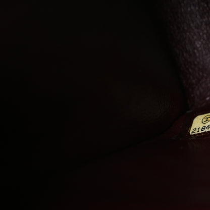 Chanel Lambskin Quilted Jumbo Double Flap Black 7 of 10