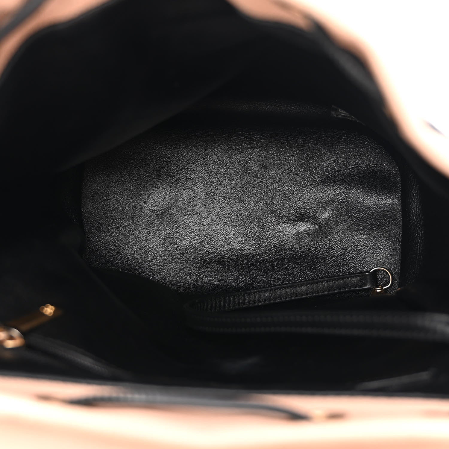 Chanel Caviar Quilted Filigree Backpack Beige Black 5 of 10