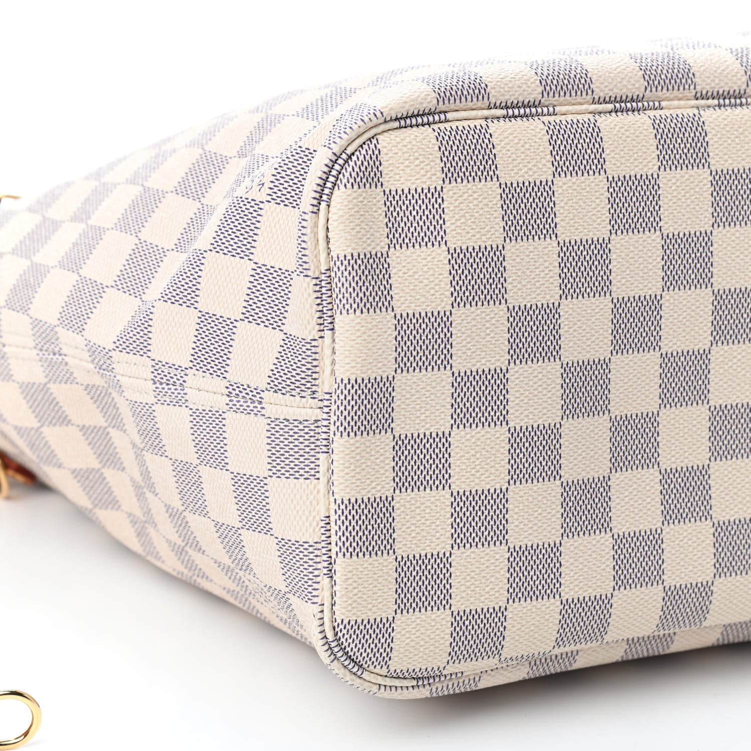Louis Vuitton Damier Azur Neo Neverfull MM Rose Ballerine 10 of 16