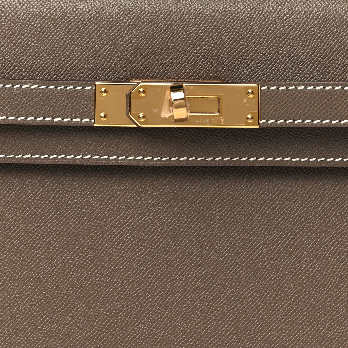 Madame Calfskin Kelly Elan Etoupe