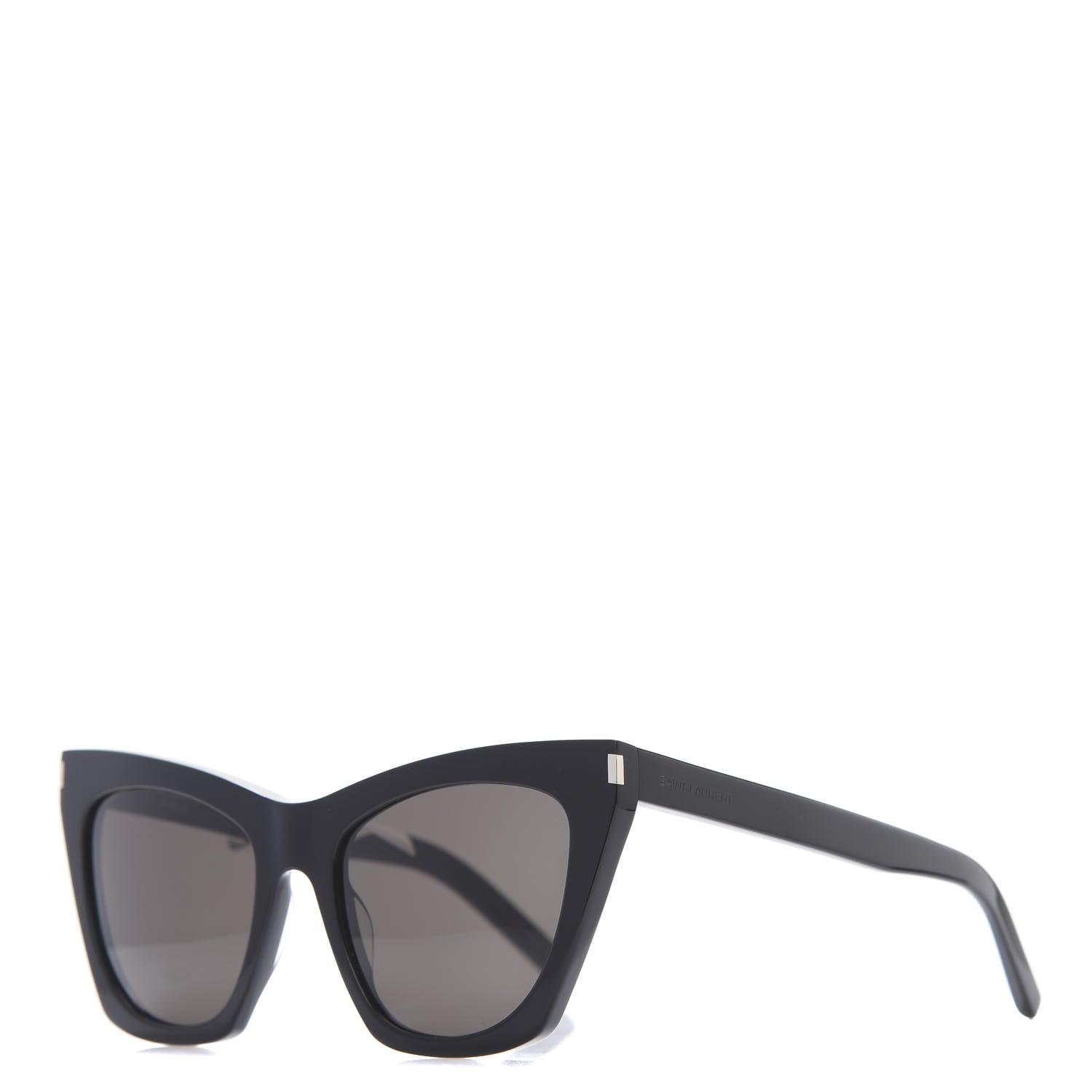 Saint Laurent New Wave SL214 Kate Cat Eye Sunglasses Black 1 of 7