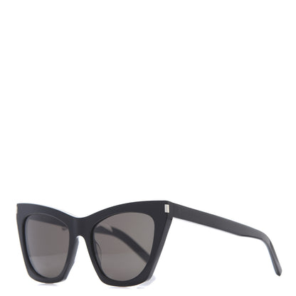 Saint Laurent New Wave SL214 Kate Cat Eye Sunglasses Black 1 of 7