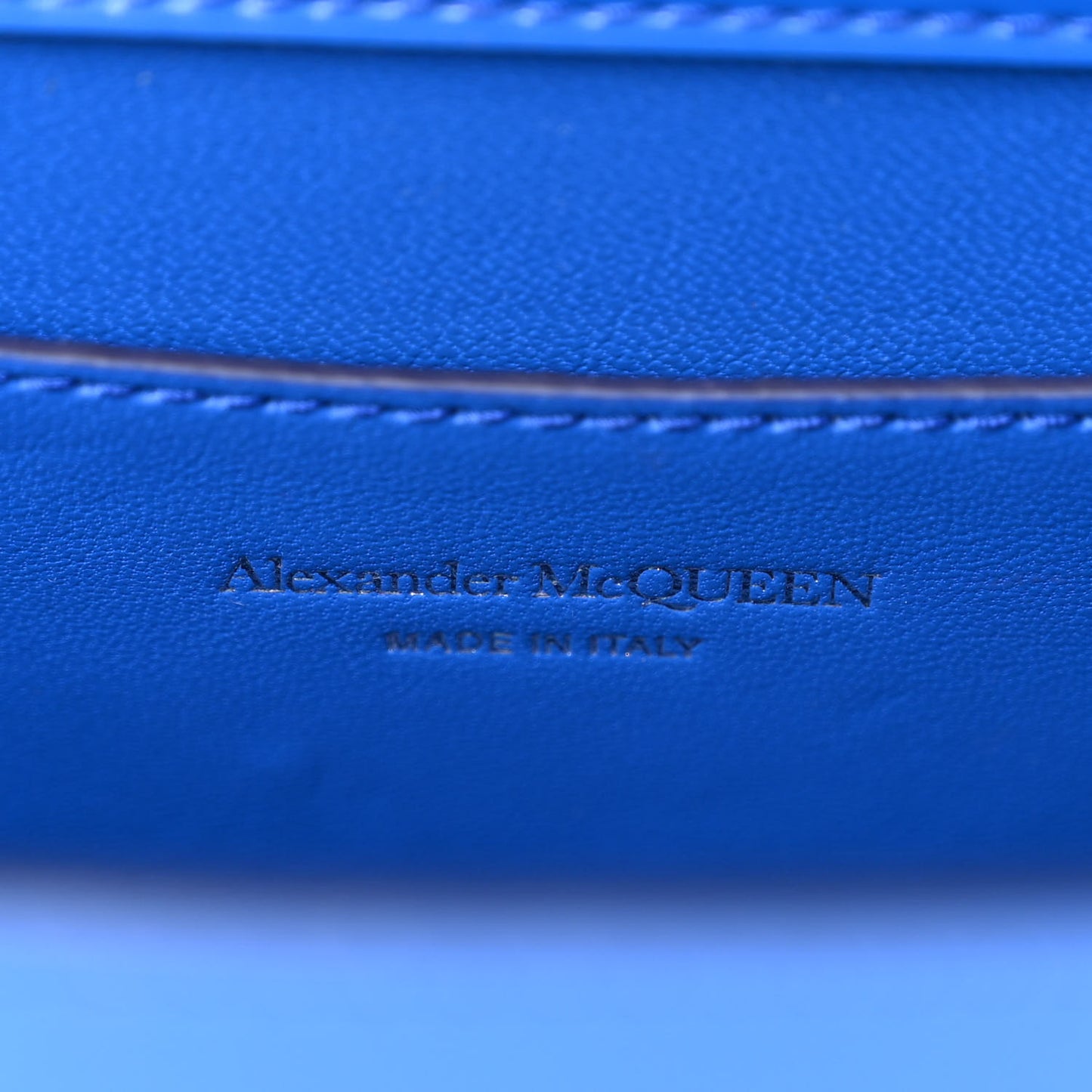Calfskin Small Slash Bag Blue