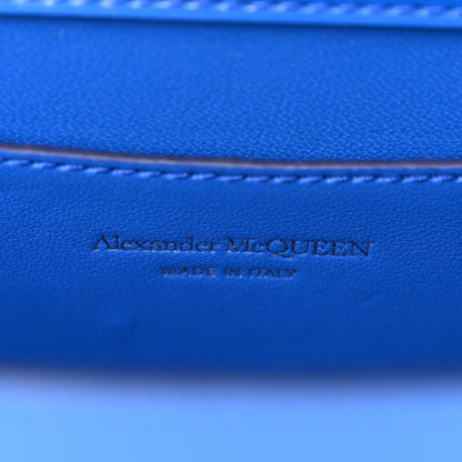 Alexander McQueen Calfskin Small Slash Bag Blue 6 of 11