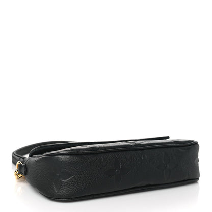 Louis Vuitton Empreinte Monogram Giant Ivy Wallet On Chain Black 4 of 10