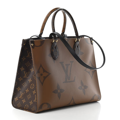 Louis Vuitton Reverse Monogram Giant Onthego MM 3 of 8