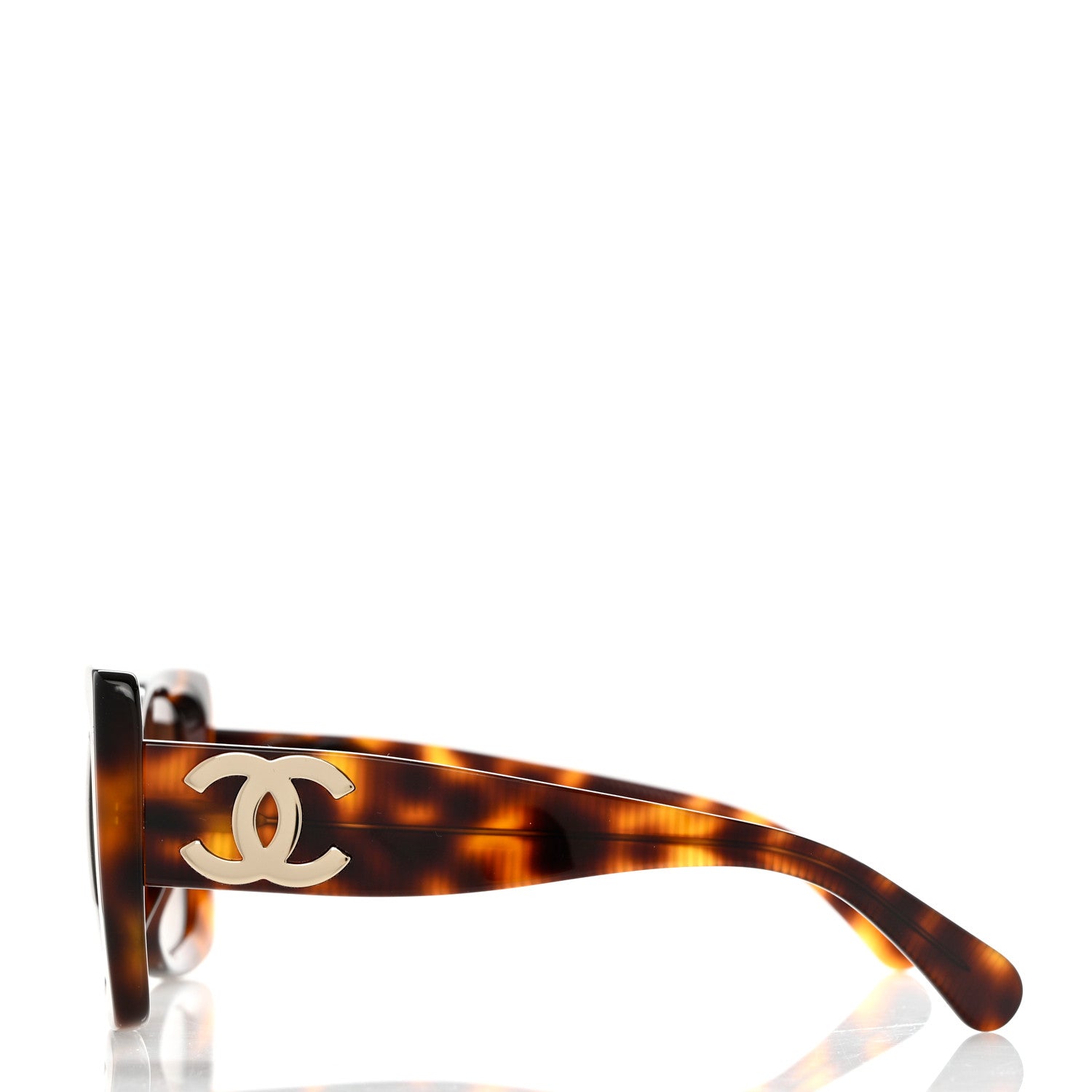 Chanel Square Polarized CC Sunglasses 5494-A Tortoise Brown 3 of 8