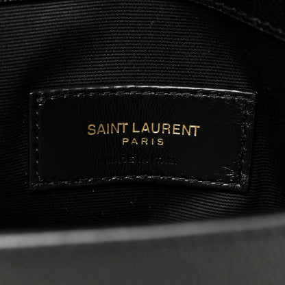 Saint Laurent Grain De Poudre Uptown Pouch Black 6 of 8