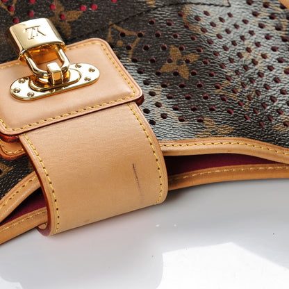 Louis Vuitton Monogram Perforated Musette Fuchsia 5 of 7