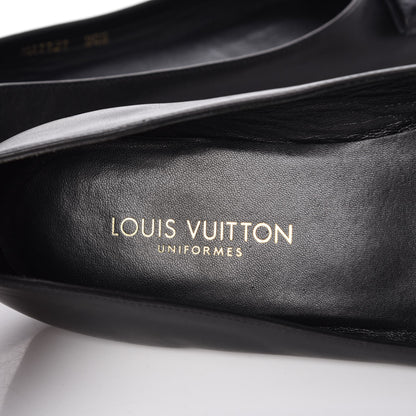 Louis Vuitton Calfskin Patent Bow Ballet Flats 36.5 Black 9 of 12