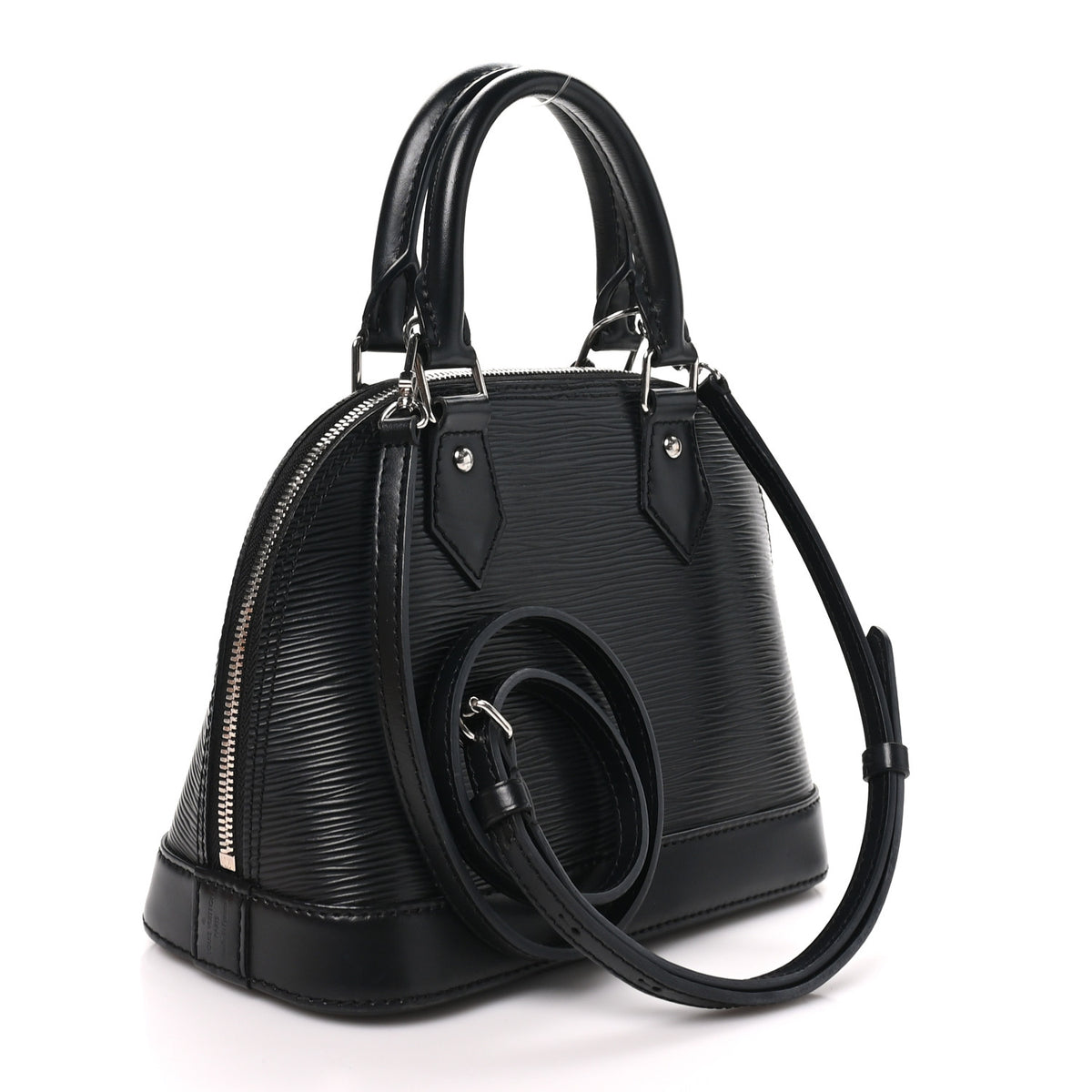 Louis Vuitton Epi Alma BB Black 3 of 10