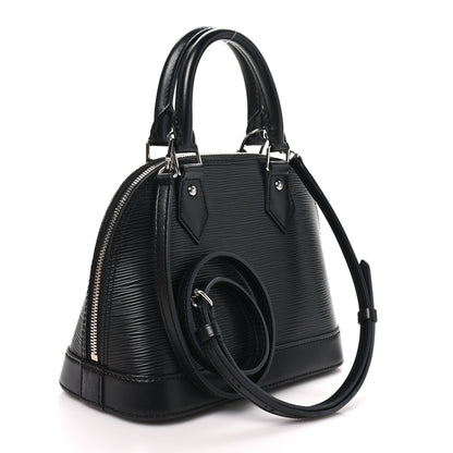 Louis Vuitton Epi Alma BB Black 3 of 10