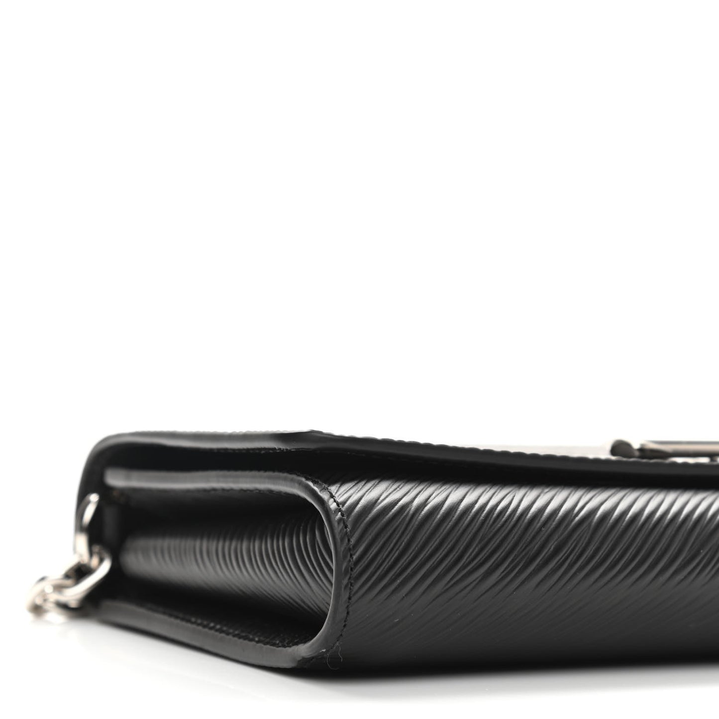 Epi Twist Chain Wallet Black