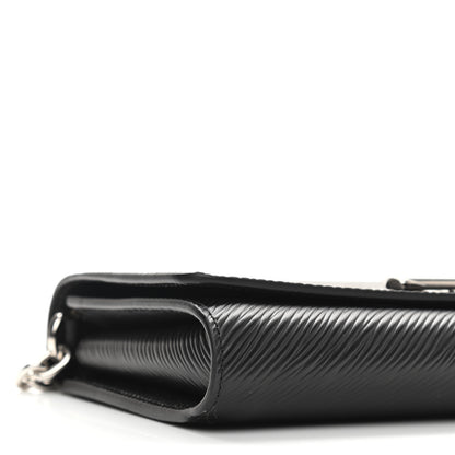 Louis Vuitton Epi Twist Chain Wallet Black 8 of 10