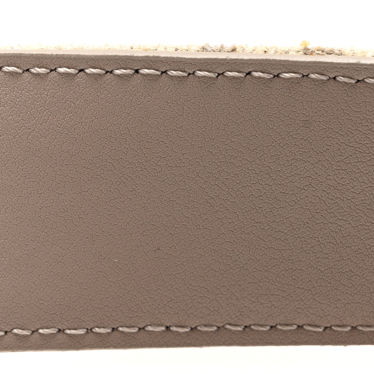 Chenille Vitello King FF Belt 80 32 Tortora Nuvola