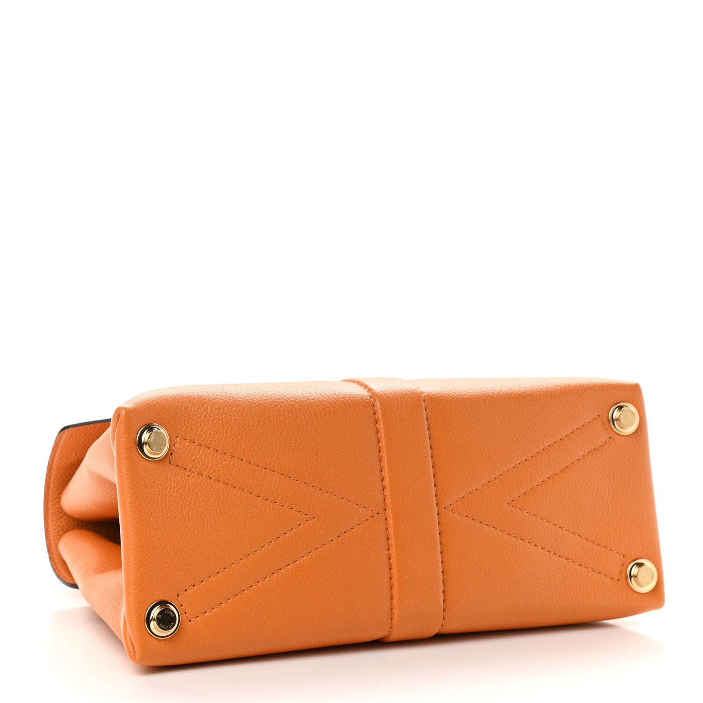 Grained Smooth Calfskin Rose Des Vents PM Amaretto