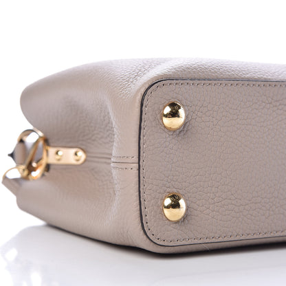 Louis Vuitton Taurillon Capucines BB Galet 6 of 10