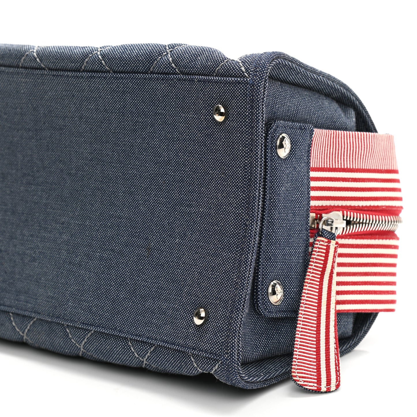 Denim Quilted CC Bag Blue