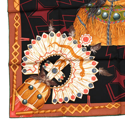 Hermes Silk Wako Ni Scarf 90 5 of 5