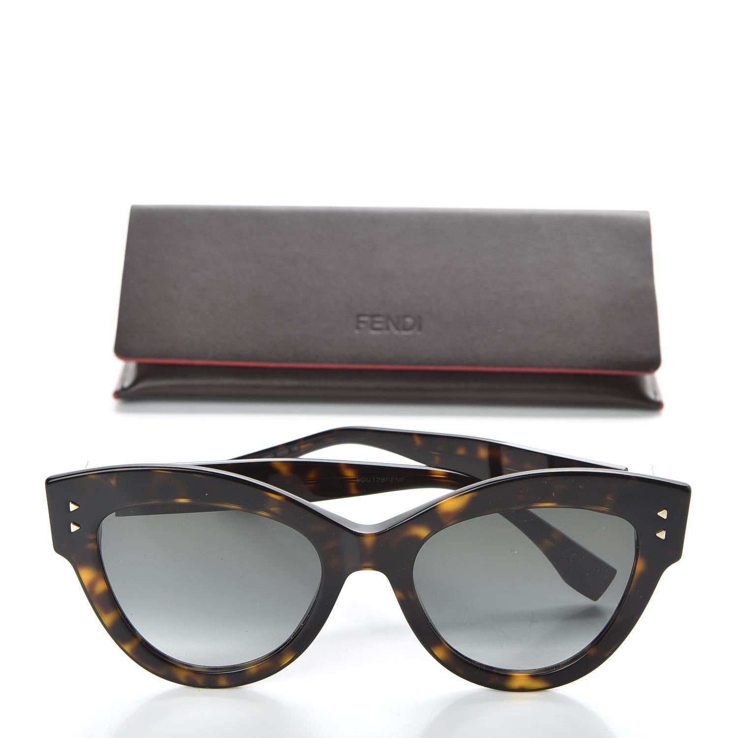 Fendi Peekaboo Sunglasses FF 0266/S Tortoise 8 of 8