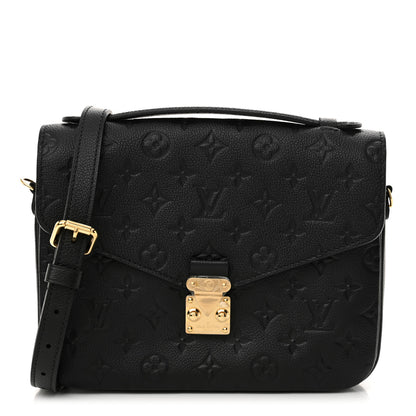 Louis Vuitton Empreinte Pochette Metis Black 1 of 10