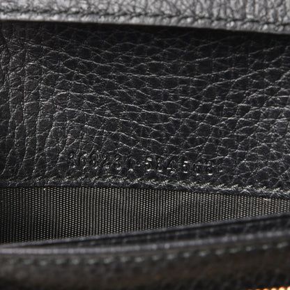 Gucci Dollar Calfskin Mini Swing Wallet Bag Black 8 of 8