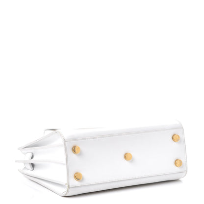 Saint Laurent Calfskin Nano Sac de Jour Dove White 4 of 17
