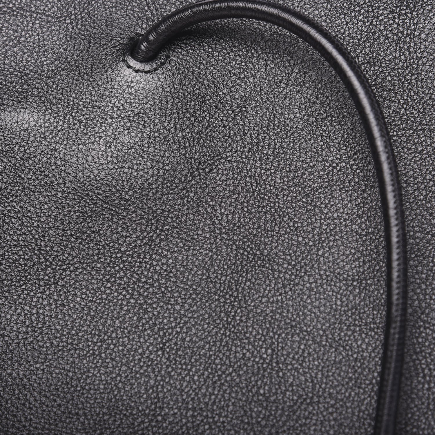 Balenciaga Calfskin Medium Logo North South Shopping Tote Black 10 of 11