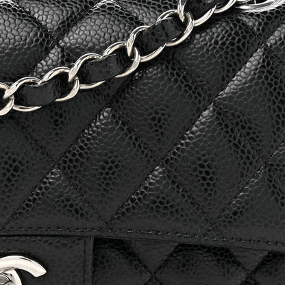 Chanel Caviar Quilted Small Double Flap Black 7 of 12