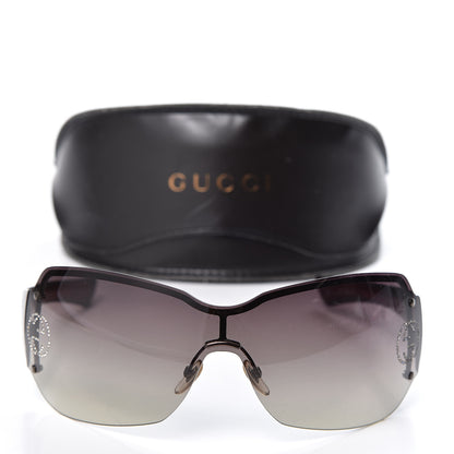 Gucci Crystal GG Sunglasses 1825/S Brown 7 of 7