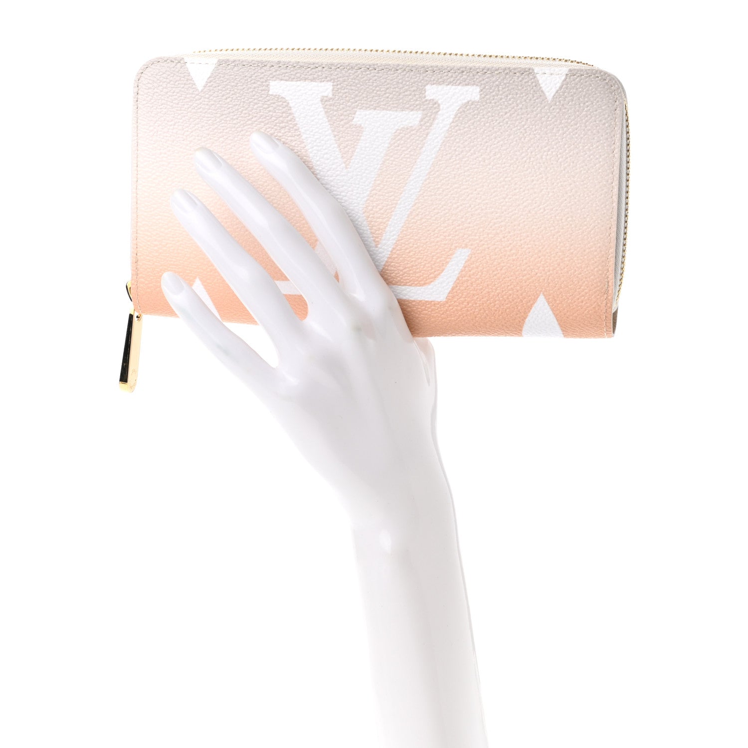 Louis Vuitton Monogram Giant By The Pool Zippy Wallet Brume 2 of 7