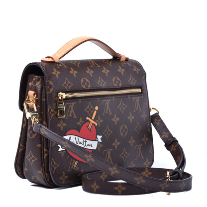 Louis Vuitton Monogram Patches Pochette Metis 3 of 8
