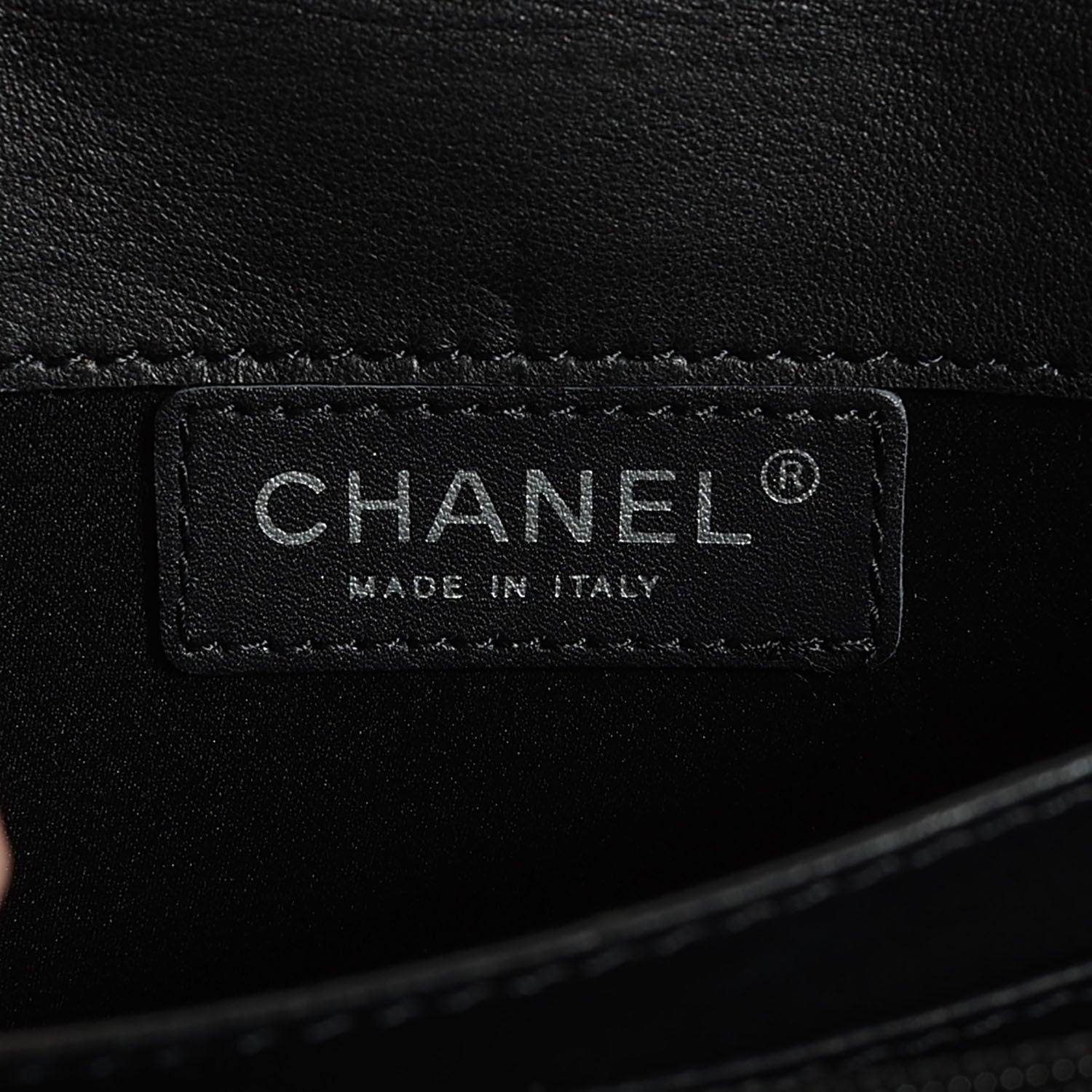 Chanel Calfskin Ultimate Stitch Clutch Flap Black 8 of 9