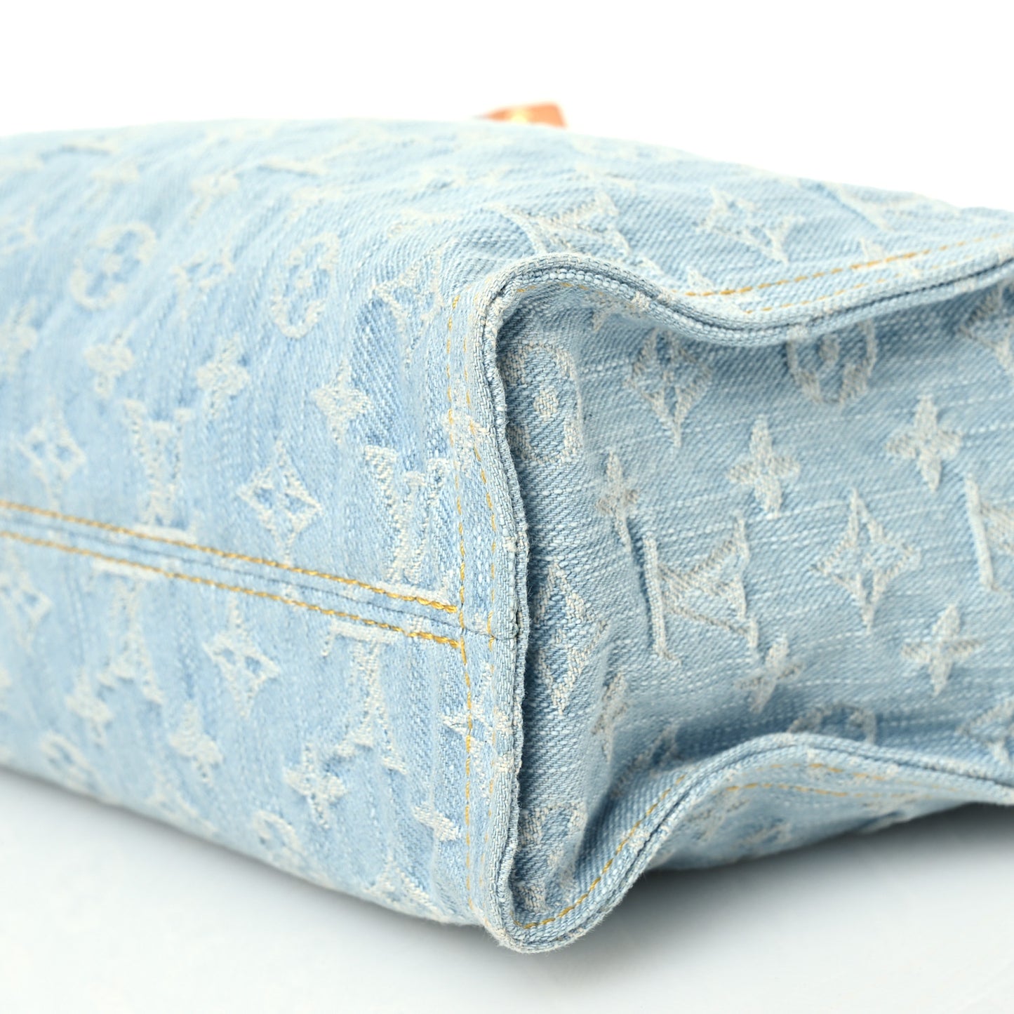 Monogram Washed Denim Let Go PM Sky Blue