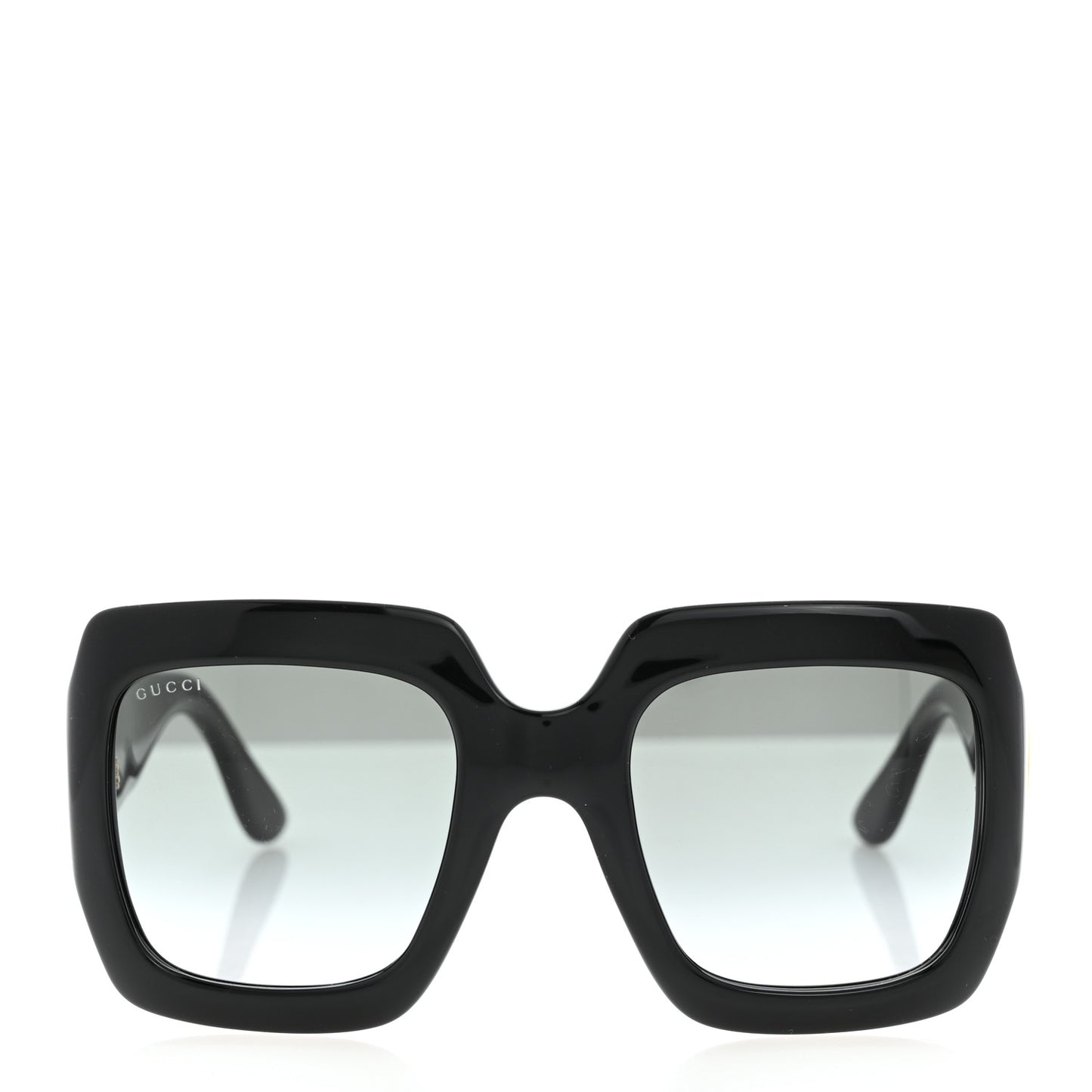 Acetate Square Frame Sunglasses GG0053S Black