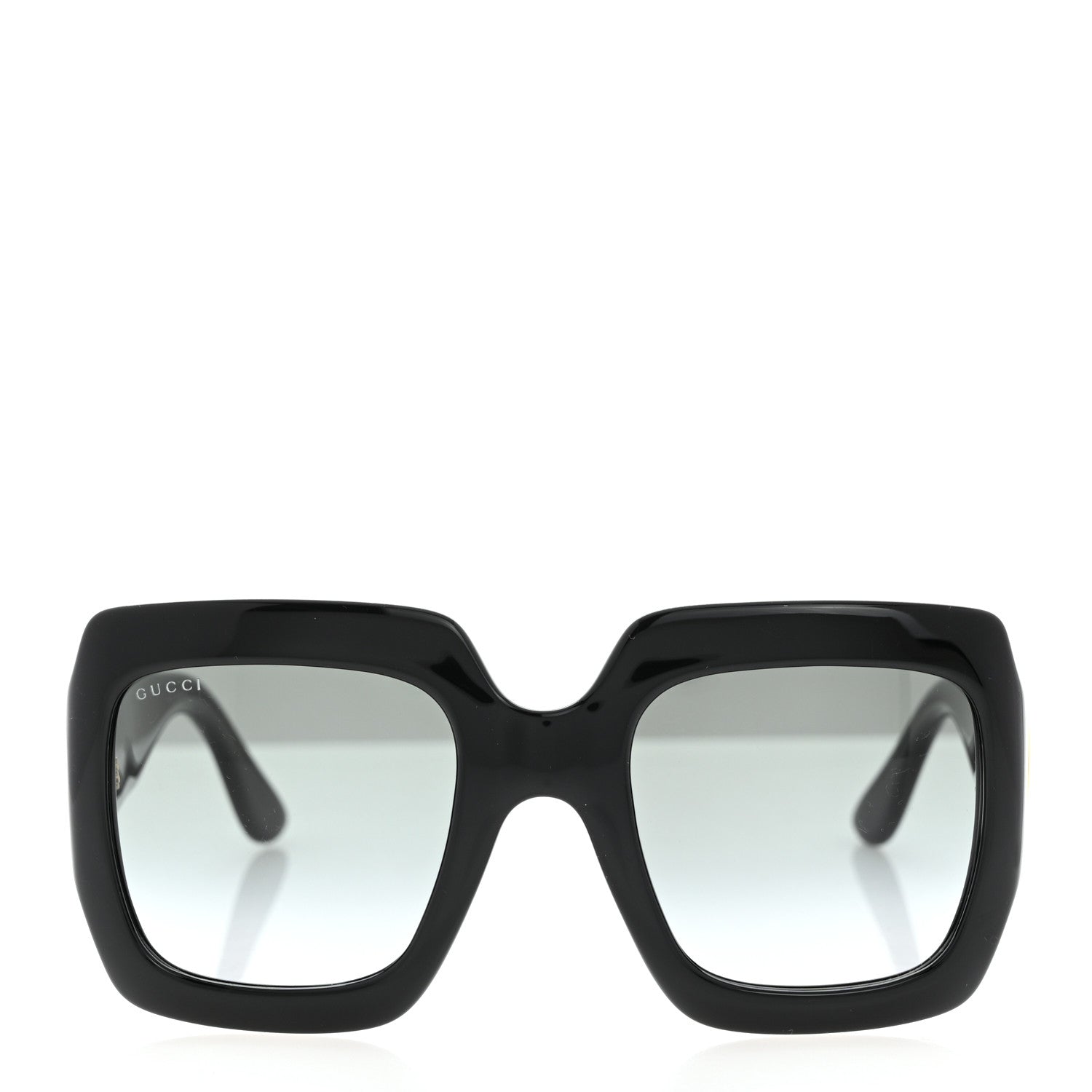 Gucci Acetate Square Frame Sunglasses GG0053S Black 2 of 8