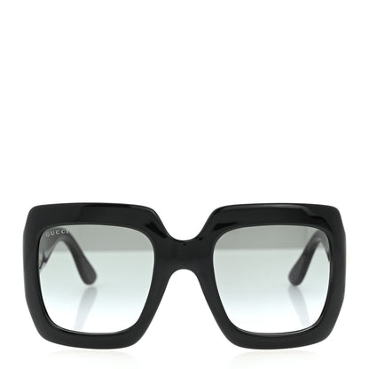 Gucci Acetate Square Frame Sunglasses GG0053S Black 2 of 8