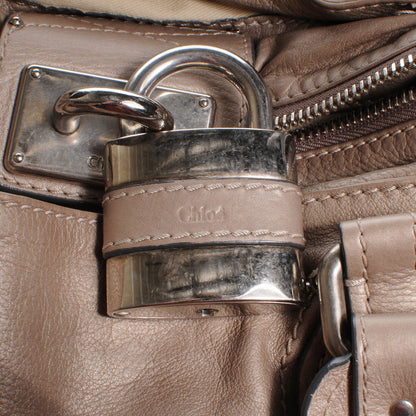Chloe Leather Medium Paddington Metallic 6 of 10