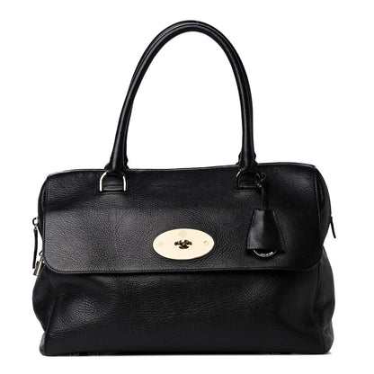 Mulberry Grainy Leather Medium Del Rey Satchel Black 1 of 8
