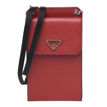 Prada Saffiano Smartphone Case Fuoco Black 1 of 9