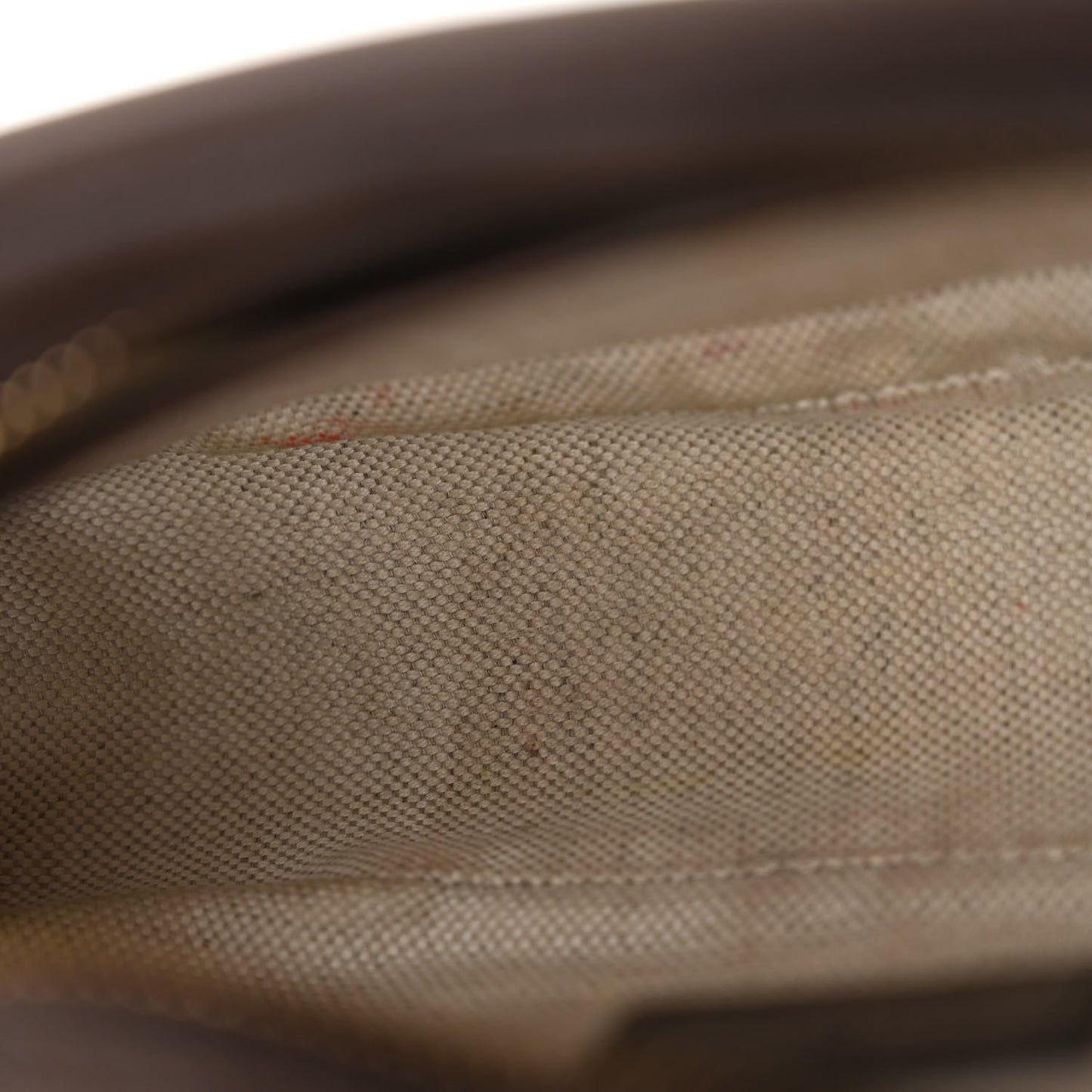 Monogram Jumbo GG Textured Dollar Calfskin Web Mini Crossbody Bag Camel Ebony New Acero