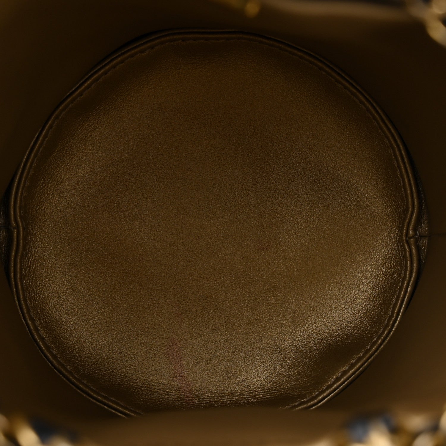 Chanel Lambskin Quilted Small Pearl Crush Bucket Bag Black 5 of 12