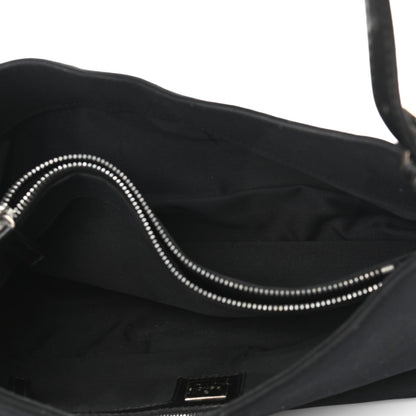 Fendi Neoprene Shoulder Bag Black 4 of 8